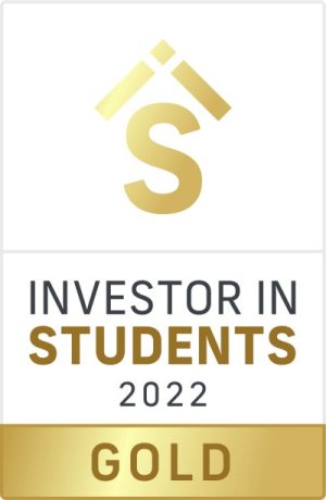 Investor in Students 2022 Gold