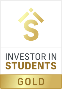 Investor in Students Logo - Gold Award